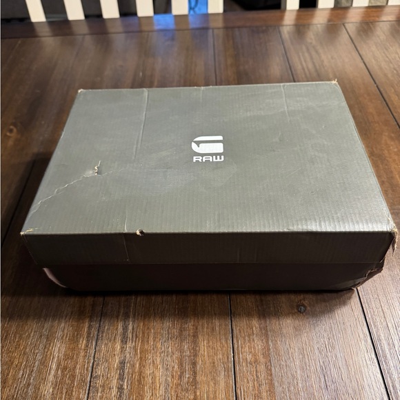 G-Star RAW Boxxa Low Sneakers EU 40 US 9 DK Bordeaux NWT w/ Box - Picture 14 of 14
